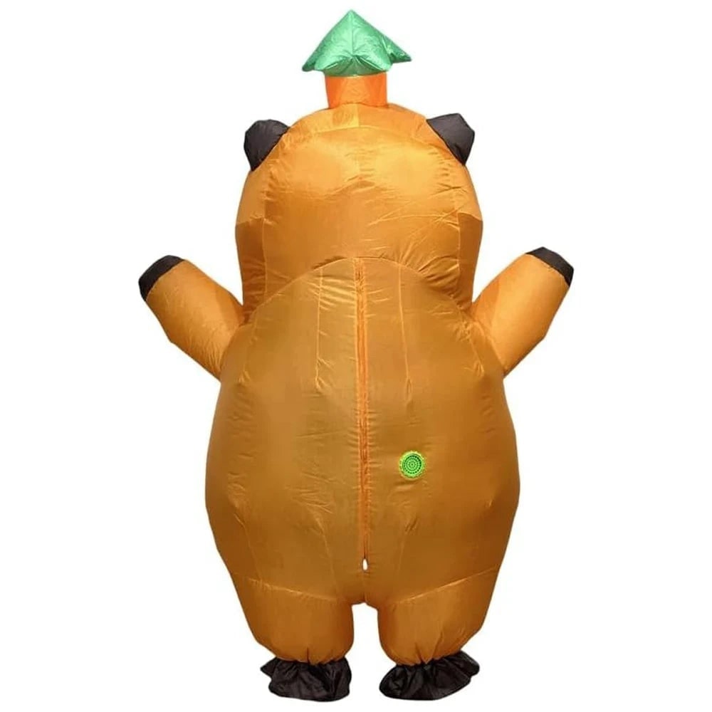 Halloween Inflatable Capybara Costume with Built-In Blower Fan for Funny Animal Party Dress-Up - Image 5