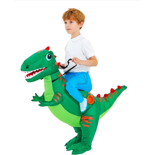 Halloween Inflatable Dinosaur Costume Outfit Suit with Built-In Fan for Party - Image 6