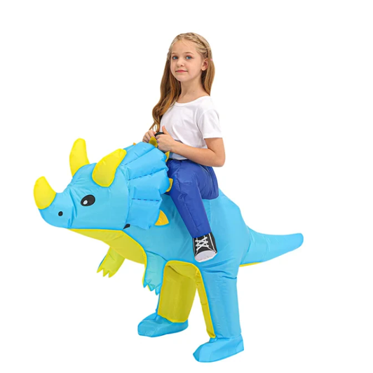 Halloween Inflatable Dinosaur Costume Outfit Suit with Built-In Fan for Party - Image 7