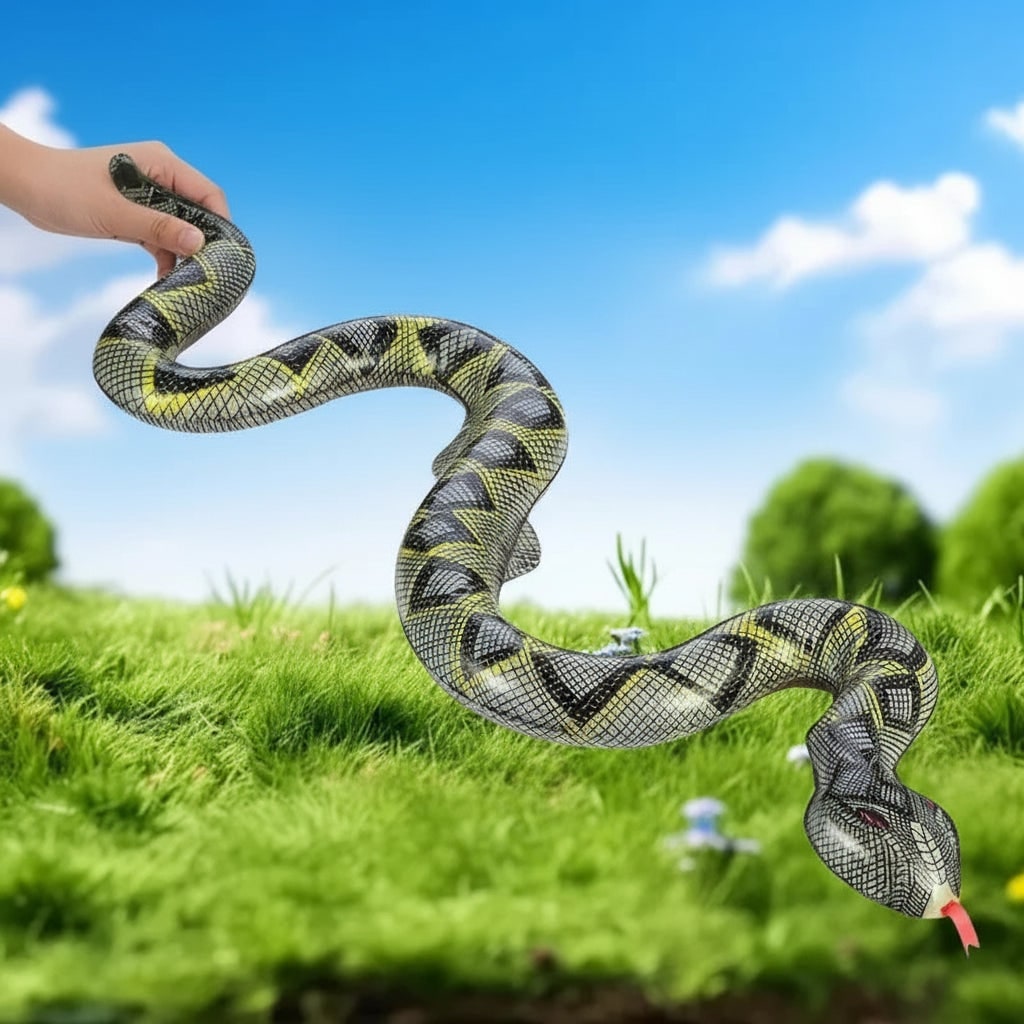 Halloween Inflatable Rubber Boa Snake Toy Water Stuffed Animal Decoration Radio Controlled - Image 4