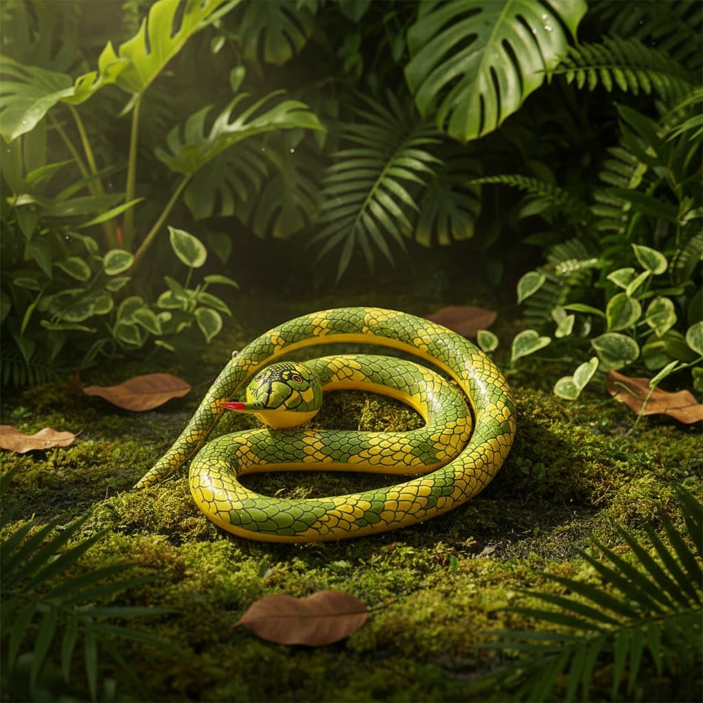 Halloween Inflatable Snake Prop for Outdoor Garden Yard Party Decoration - Image 2