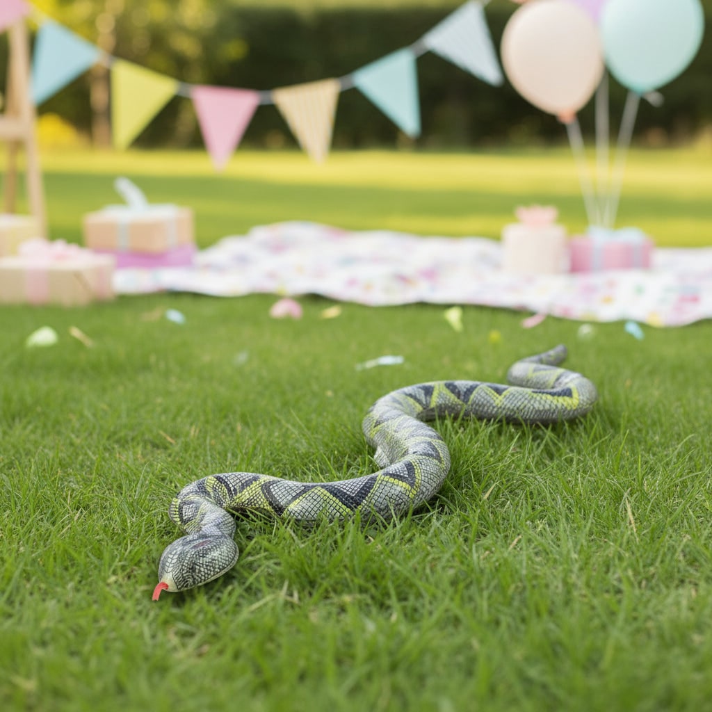 Halloween Inflatable Snake Prop for Outdoor Garden Yard Party Decoration - Image 5