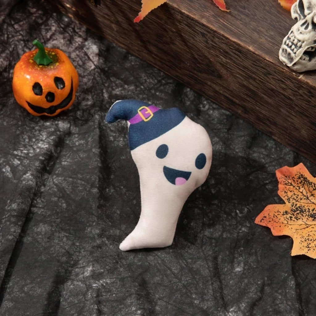 Halloween Interactive Plush Cat Toys with Catnip and Knotted Rope Limbs - Image 2