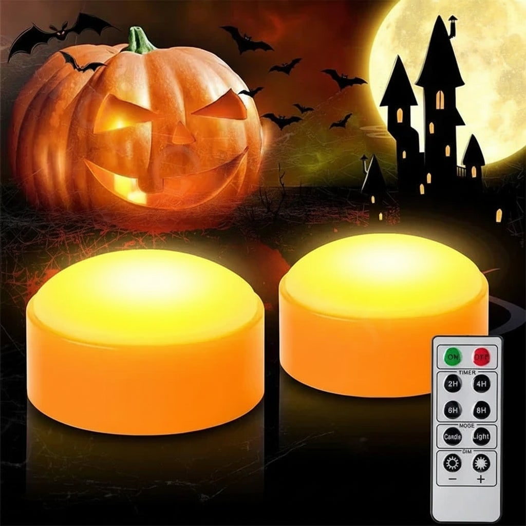 Halloween Jack O Lantern Pumpkin Lights Battery Operated LED - Image 3