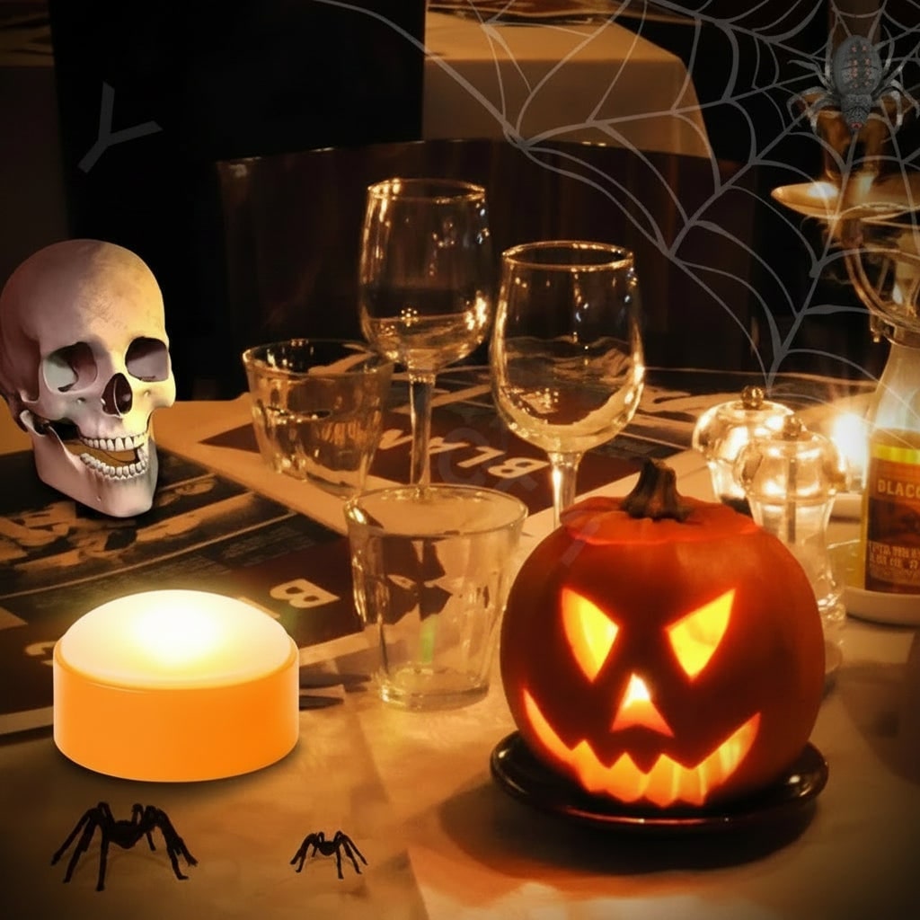 Halloween Jack O Lantern Pumpkin Lights Battery Operated LED - Image 4