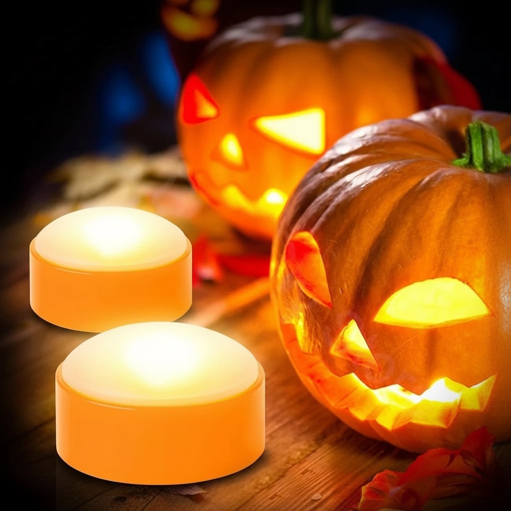 Halloween Jack O Lantern Pumpkin Lights Battery Operated LED - Image 5