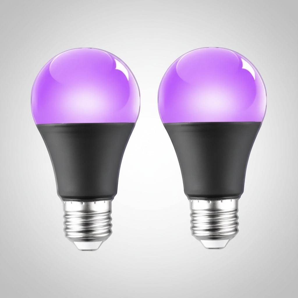 Halloween LED Blacklight Bulb with E27 Screw Base for Party Decoration and Haunted House Effects - Image 1