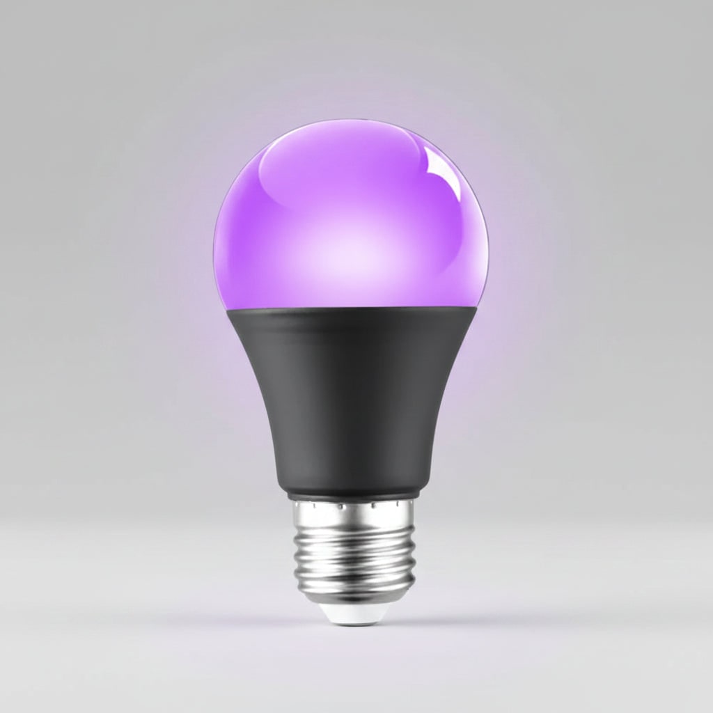 Halloween LED Blacklight Bulb with E27 Screw Base for Party Decoration and Haunted House Effects - Image 2