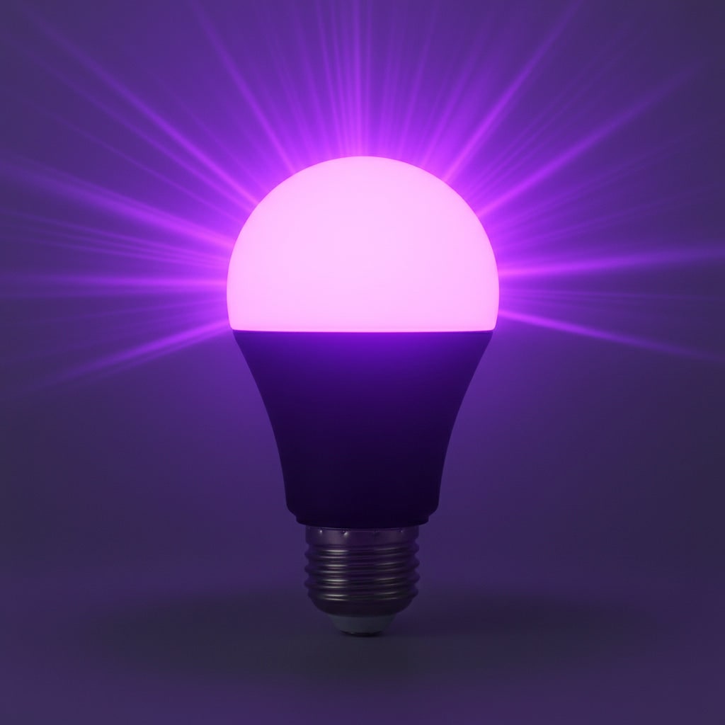 Halloween LED Blacklight Bulb with E27 Screw Base for Party Decoration and Haunted House Effects - Image 6