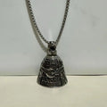 Halloween Motorcycle Guardian Bell for Biker Luck Charm with Angel Wing Design - Image 3