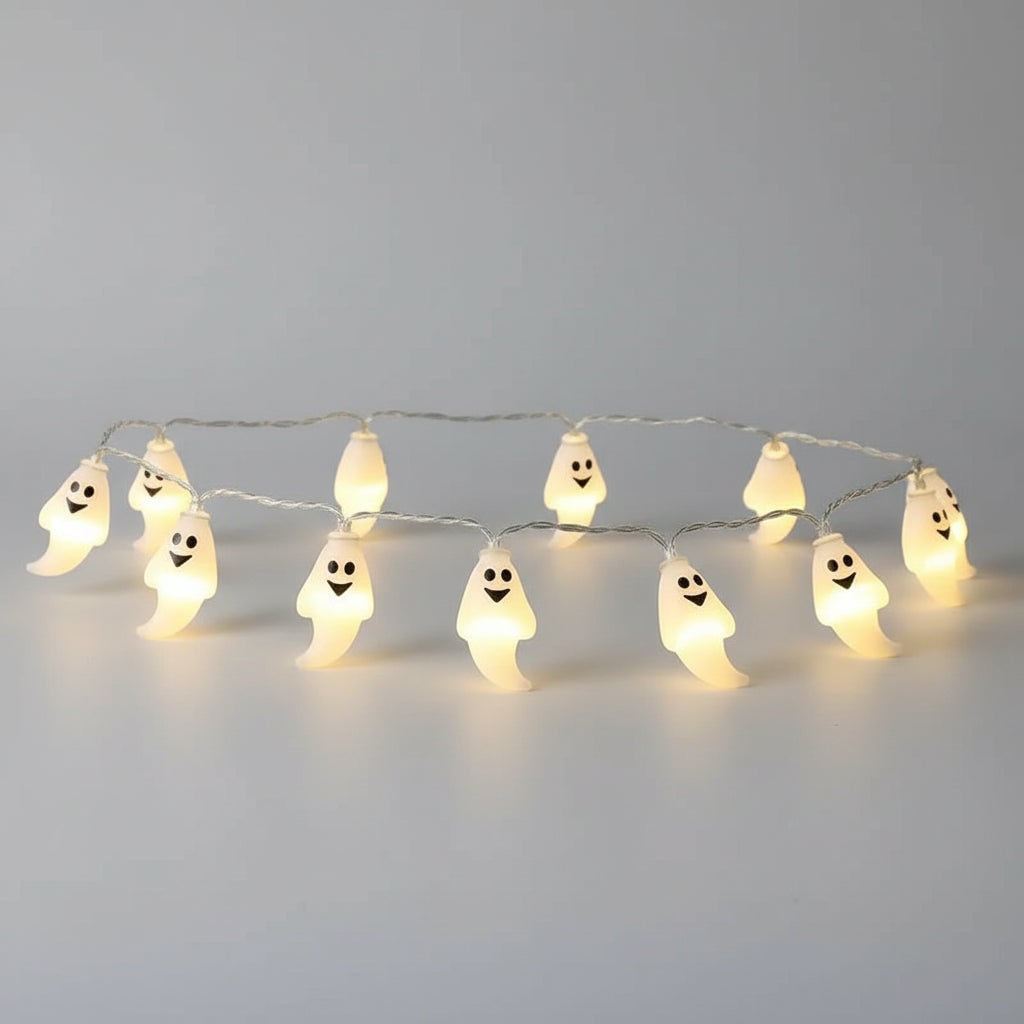 Halloween Outdoor String Lights with LED Battery Operated Novelty Covers for Patio Party Decoration - Image 3