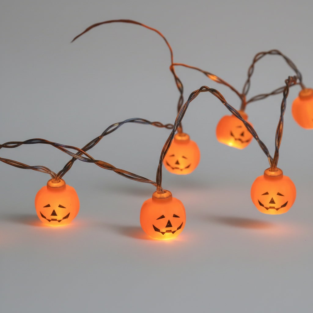 Halloween Outdoor String Lights with LED Battery Operated Novelty Covers for Patio Party Decoration - Image 7