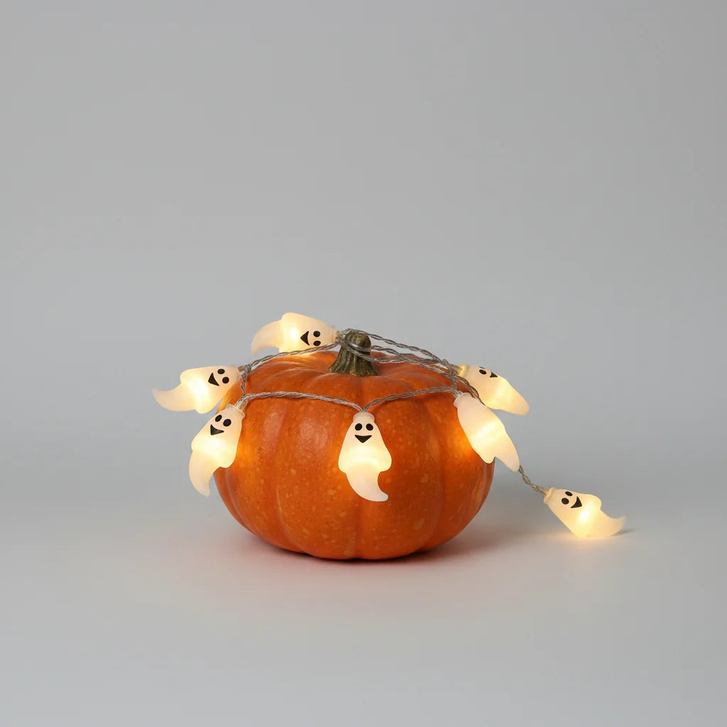 Halloween Outdoor String Lights with LED Battery Operated Novelty Covers for Patio Party Decoration - Image 8