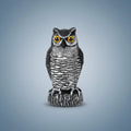 Halloween Owl Decoy Statue and Sculpture for Garden Bird Deterrent Outdoor Decoration Plastic - Image 1