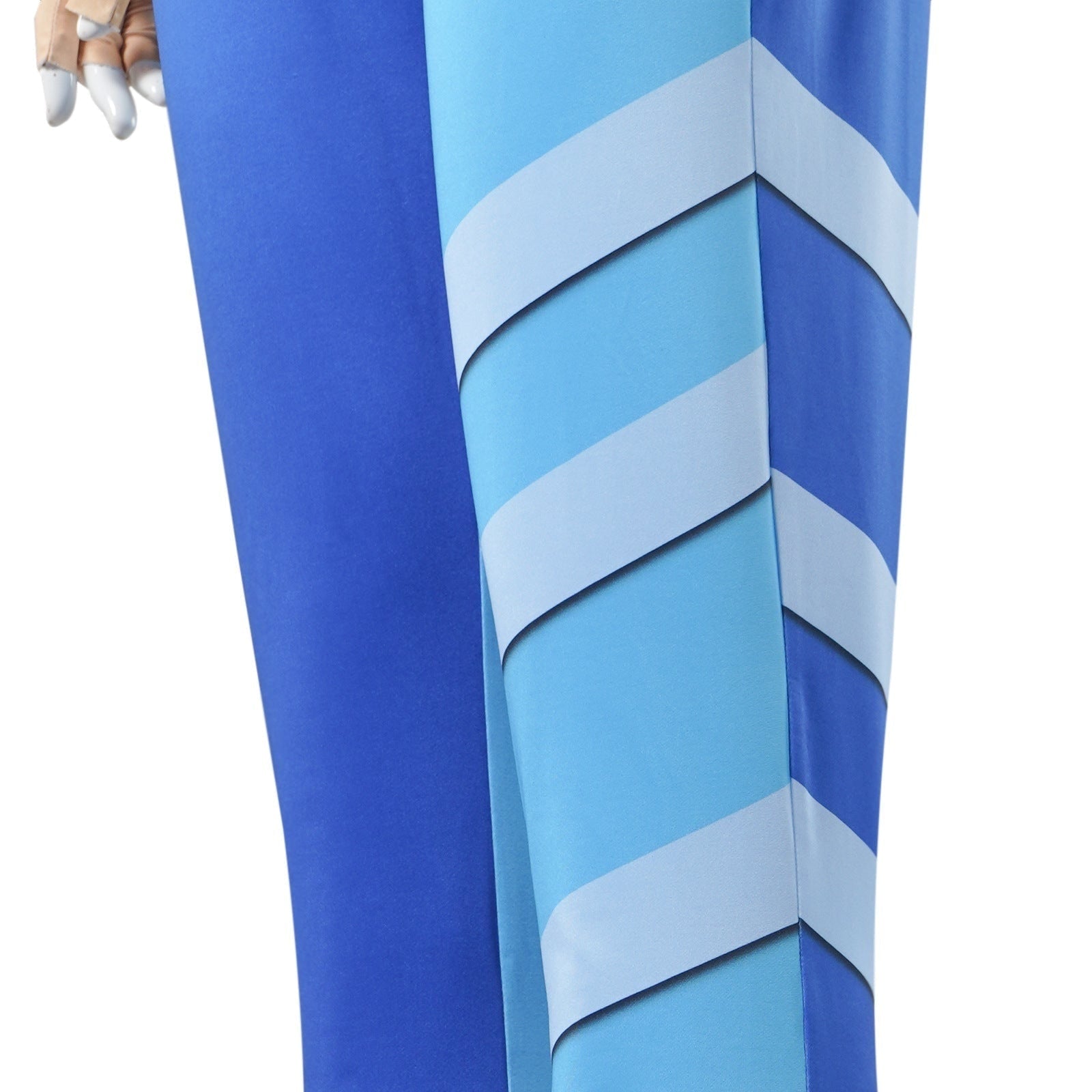 Halloween Police Officer Cosplay Costume with Cropped Jacket and Satin Choker - Image 6
