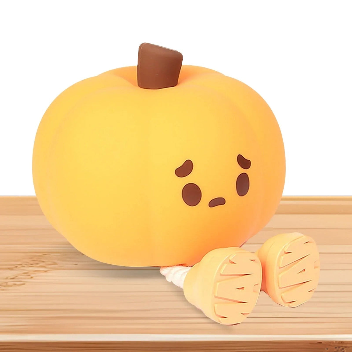 Halloween Pumpkin Night Light Rechargeable LED with Dangling Legs for Bedroom Decoration - Image 3