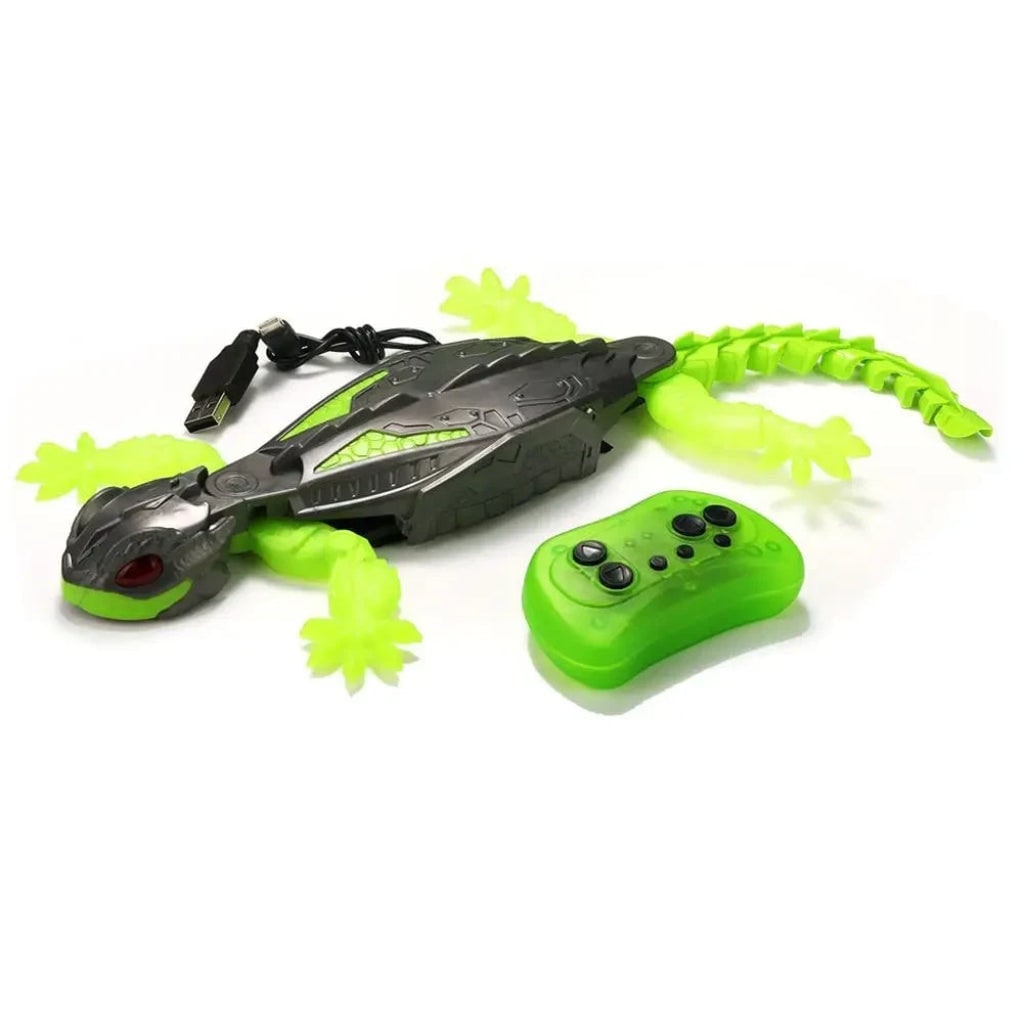 Halloween Remote Control Spider Toy with LED Eyes and Wall-Climbing Suction - Image 6