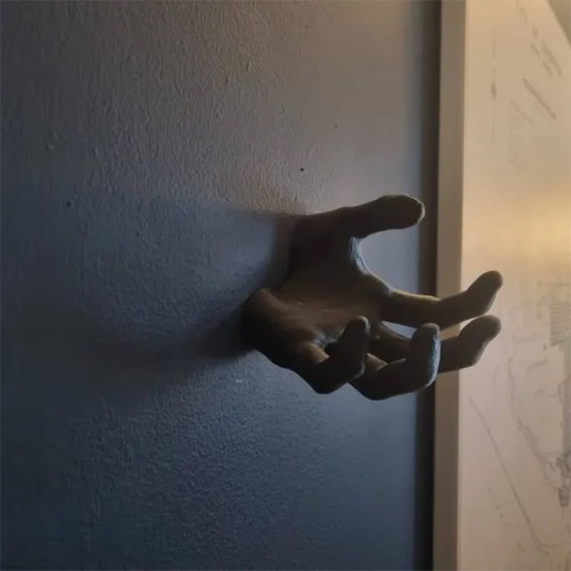 Halloween Scary Hand Wall Hook Coat Hanger for Keys and Jewelry Chain Holder - Image 5