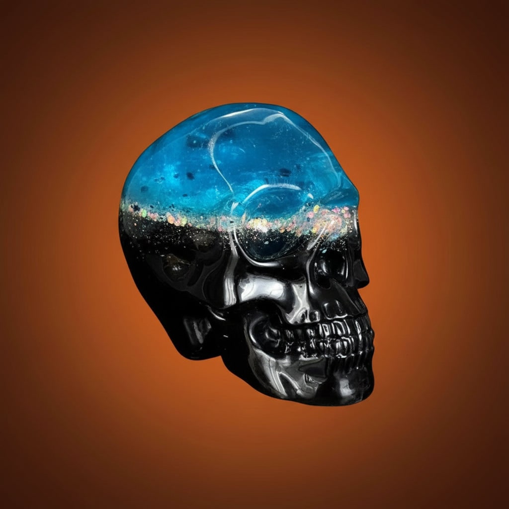 Halloween Silicone Molds for Resin and Candle Making Skull Set 3-Piece Sugar - Image 4