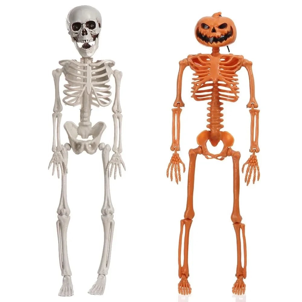 Halloween Skeleton Decoration Poseable Articulated Full Body Outdoor Decor with Movable Joints - Image 4