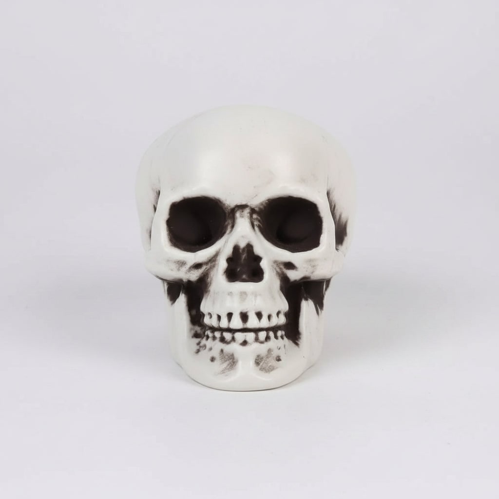Halloween Skull Decor Mini Plastic Sugar Decorations Set of 10 Pieces for Party and Haunted House - Image 2