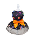 Halloween Small Dog Costume and Outfits with Tutu Skirt and Satin Bow Sweaters - Image 4