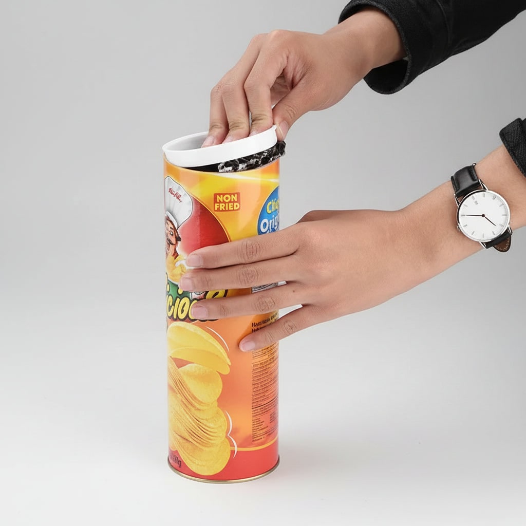 Halloween Snake in a Can Fake Prank Toy with Spring-Loaded Pop-Out Surprise for Party - Image 5