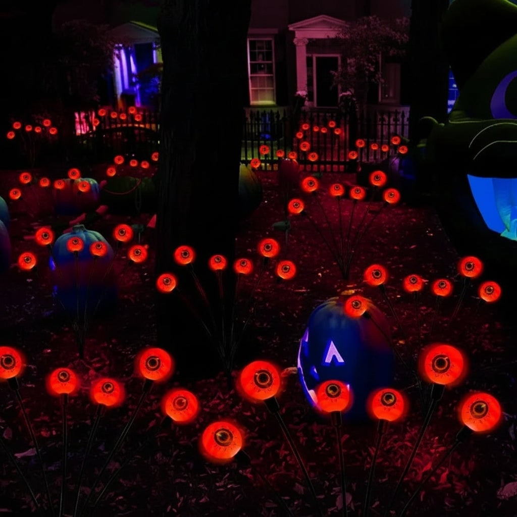 Halloween Solar Lights with Swaying Eyeball Design for Outdoor Garden Pathway Yard Decoration - Image 7