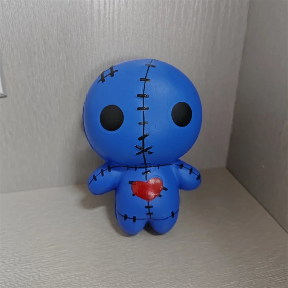 Halloween Squishy Toy Stress Relief Slow Rising Voodoo Doll Squeeze for Party Favors Bao Bun - Image 9