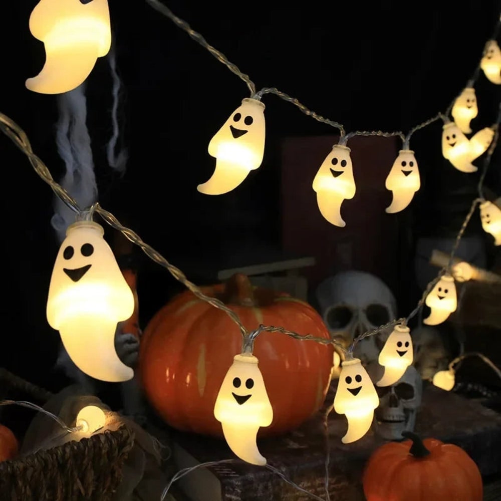 Halloween String Lights LED Outdoor Patio Decoration with Novelty Shapes for Party - Image 2