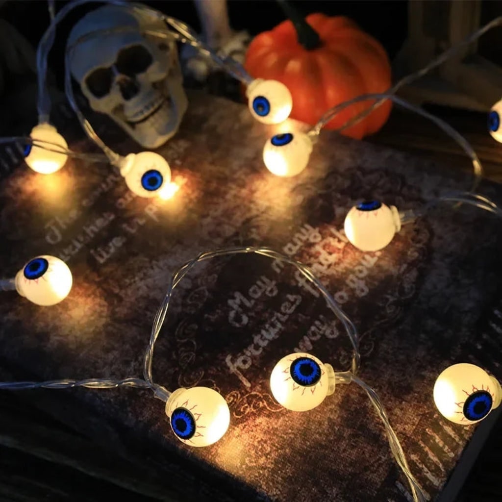 Halloween String Lights LED Outdoor Patio Decoration with Novelty Shapes for Party - Image 5