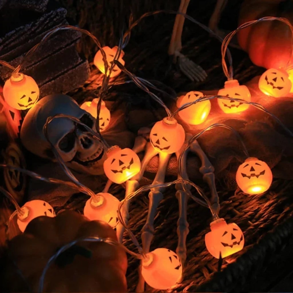 Halloween String Lights LED Outdoor Patio Decoration with Novelty Shapes for Party - Image 6