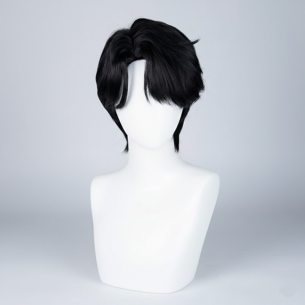 Halloween Synthetic Hair Wig Costume with Braided and Styles for Dress Up Party Short - Image 5