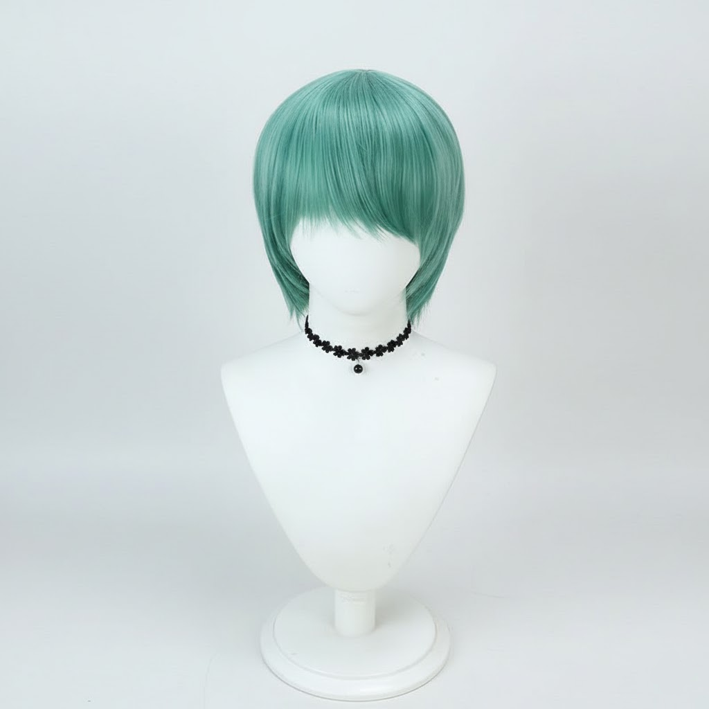 Halloween Synthetic Hair Wig Costume with Braided and Styles for Dress Up Party Short - Image 6