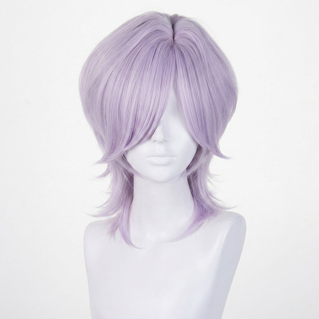 Halloween Synthetic Hair Wig Costume with Braided and Styles for Dress Up Party Short - Image 8