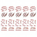 Halloween Temporary Tattoos with Realistic Wound and Scar Effects Waterproof - Image 4