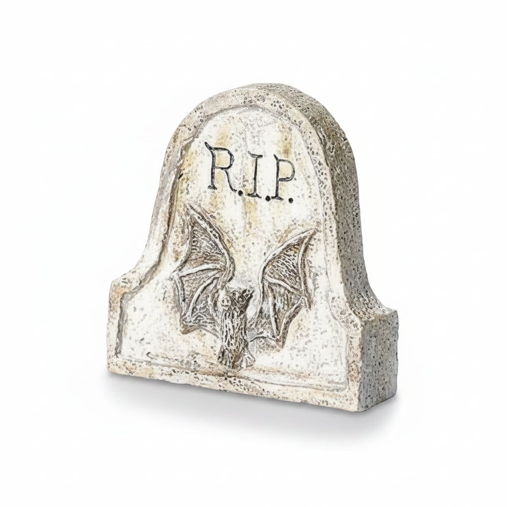 Halloween Tombstones Miniature Resin Grave Decorations for Party and Tabletop Display - Image 3