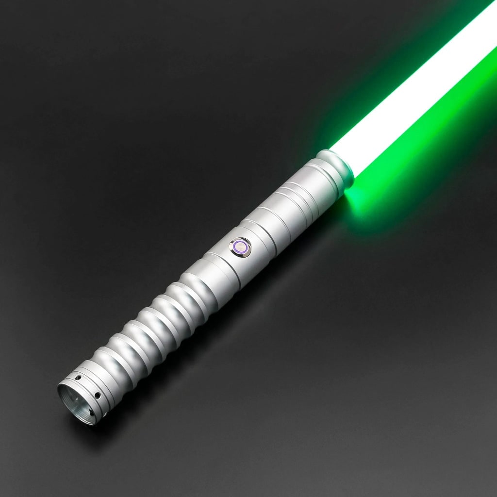Halloween Toy Lightsaber with Light Up Rgb LED Blade and Metal Hilt for Role Play - Image 2