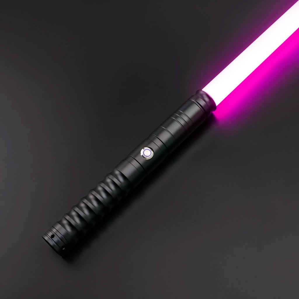 Halloween Toy Lightsaber with Light Up Rgb LED Blade and Metal Hilt for Role Play - Image 3