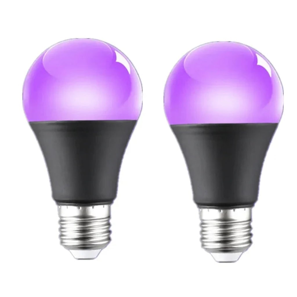 Halloween UV Blacklight Bulb LED A19 Screw Base for Party Decoration and Spooky Glow Effect - Image 4