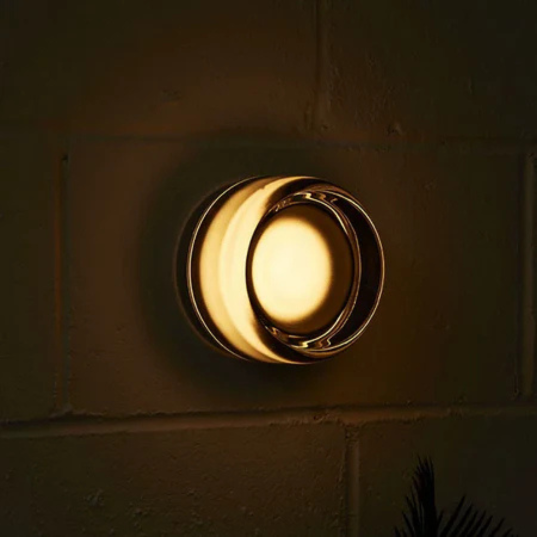 Hallway Wall Sconce Light LED Acrylic Flush Mount Round Bedside Minimalist - Image 10