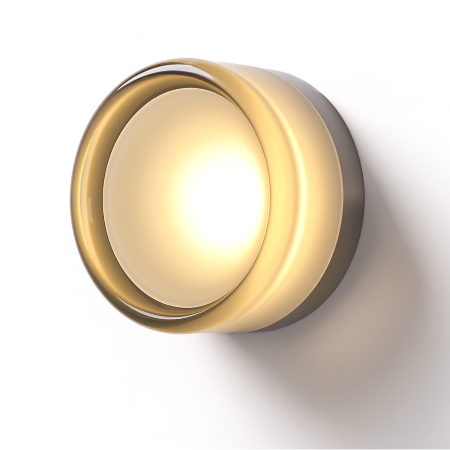 Hallway Wall Sconce Light LED Acrylic Flush Mount Round Bedside Minimalist - Image 11