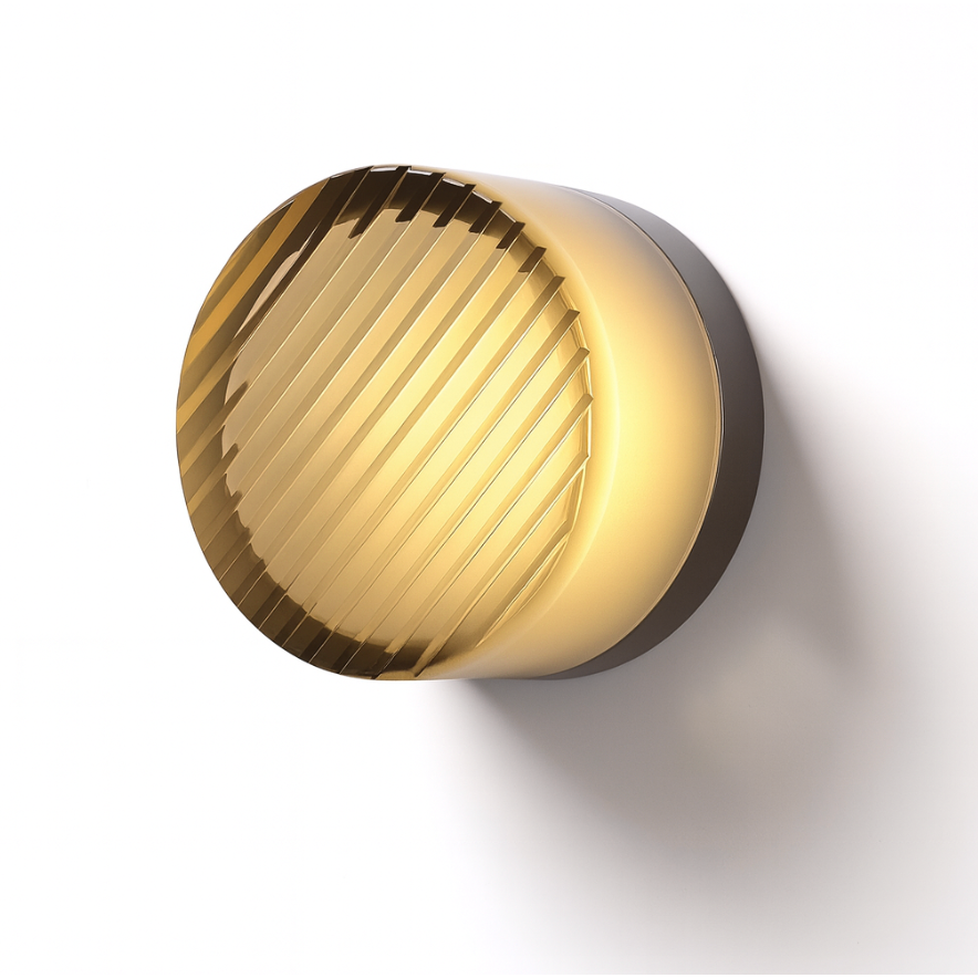 Hallway Wall Sconce Light LED Acrylic Flush Mount Round Bedside Minimalist - Image 14