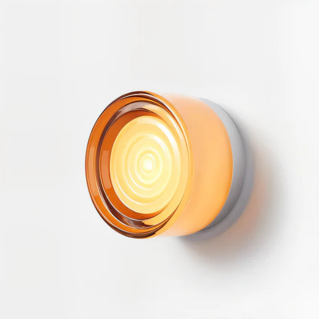 Hallway Wall Sconce Light LED Acrylic Flush Mount Round Bedside Minimalist - Image 19