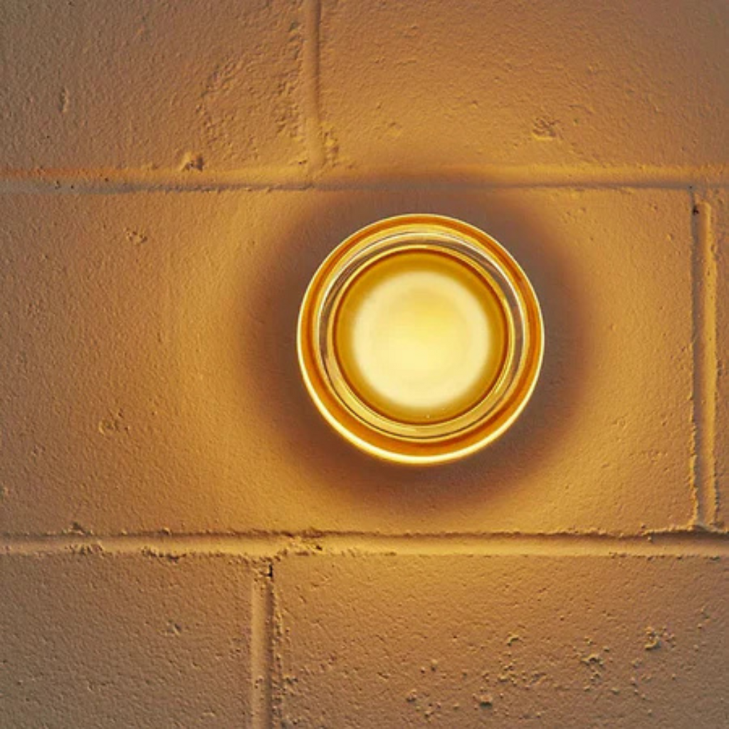 Hallway Wall Sconce Light LED Acrylic Flush Mount Round Bedside Minimalist - Image 9