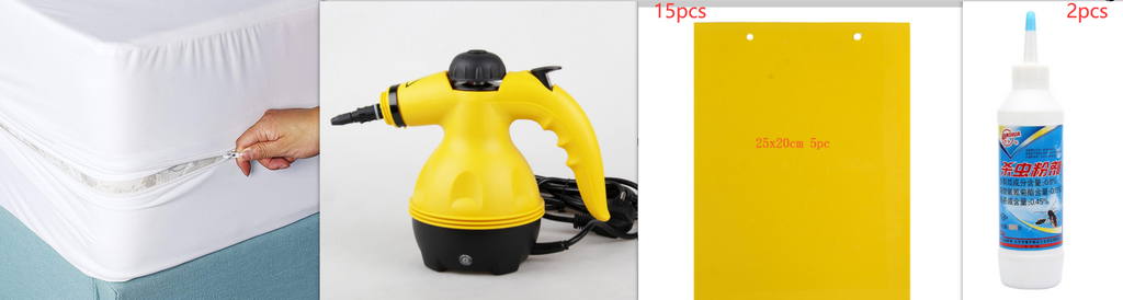 Handheld Portable Steam Cleaner for Rugs Tile Grout and Furniture with Multiple Attachments - Image 1