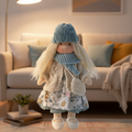 Handmade Waldorf Doll Soft Fabric Cotton Knitted Clothes Embroidered Face Gift Rag - Image 38