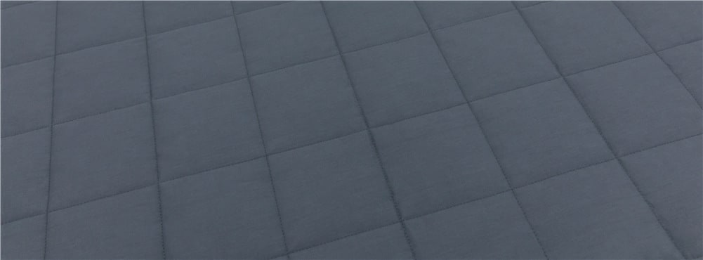 Heated and Cooling Weighted Blanket with Quilted Cotton and Corner Loops Throw - Image 5