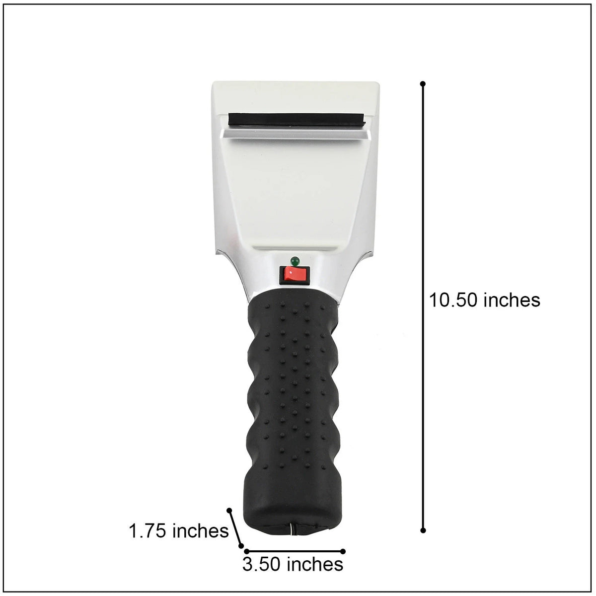 Heated Car Ice Scraper with 12v Plug and LED Light for Windshield - Image 8