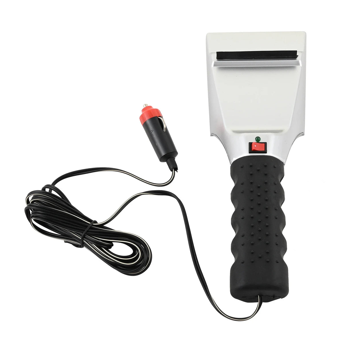 Heated Car Ice Scraper with 12v Plug and LED Light for Windshield - Image 9